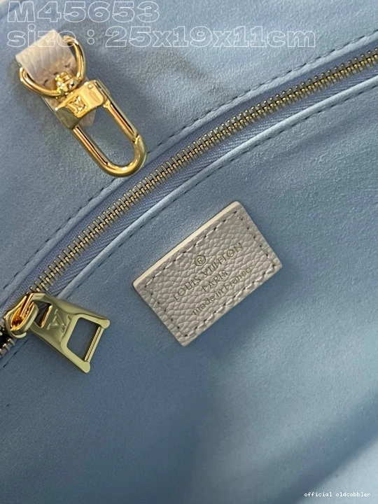Official oldcobbler VUITTON ONTHEGO LOUIS PM-25*19*11.5cm 0712